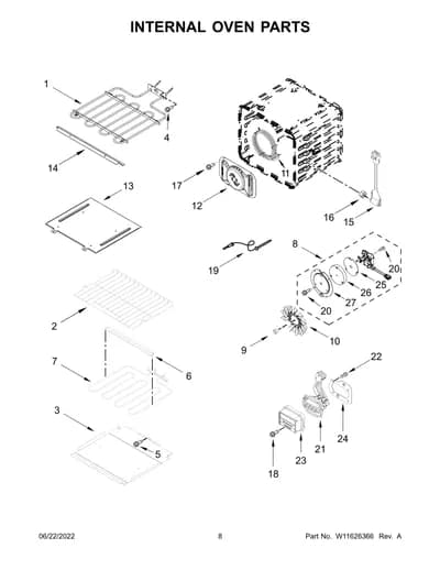 INTERNAL OVEN PARTS