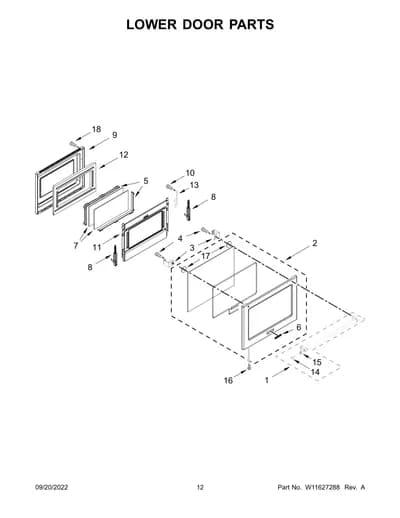LOWER DOOR PARTS