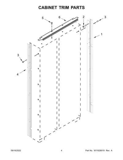 CABINET TRIM PARTS