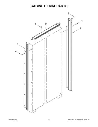 CABINET TRIM PARTS