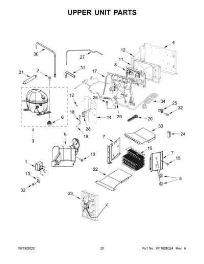 UPPER UNIT PARTS