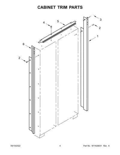 CABINET TRIM PARTS