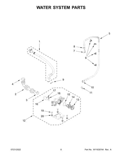 WATER SYSTEM PARTS