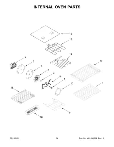 INTERNAL OVEN PARTS