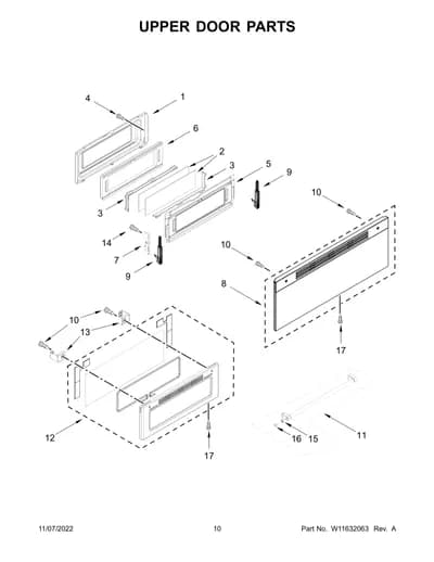 UPPER DOOR PARTS