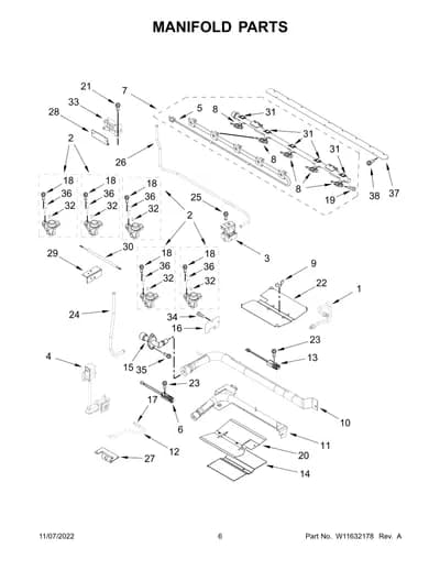 MANIFOLD PARTS