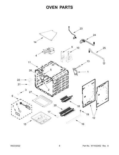 OVEN PARTS