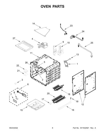 OVEN PARTS