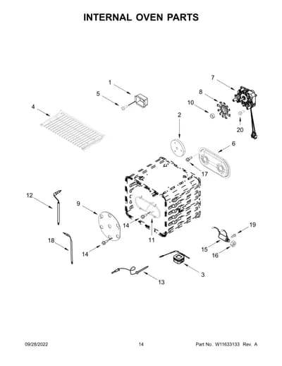 INTERNAL OVEN PARTS