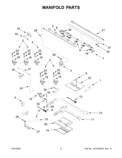 MANIFOLD PARTS