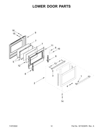 LOWER DOOR PARTS