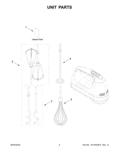 UNIT PARTS