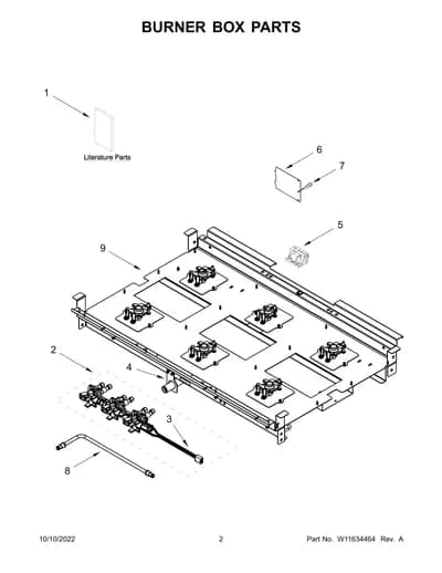 BURNER BOX PARTS