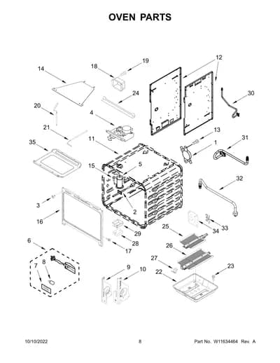 OVEN PARTS