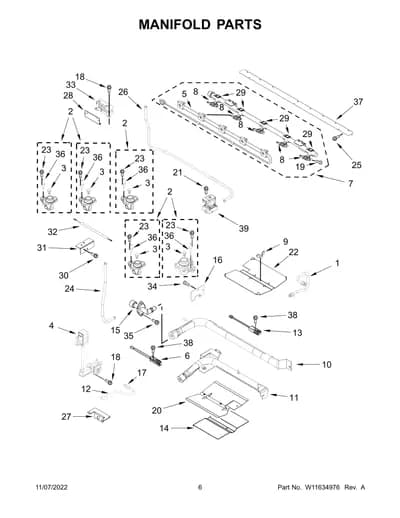MANIFOLD PARTS