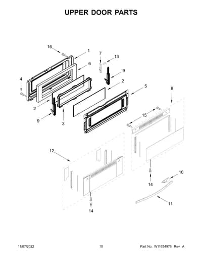 UPPER DOOR PARTS