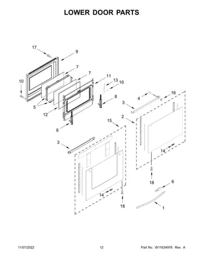 LOWER DOOR PARTS