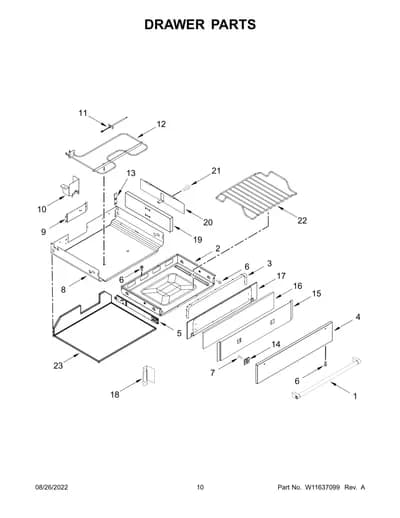 DRAWER PARTS