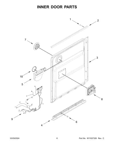 INNER DOOR PARTS