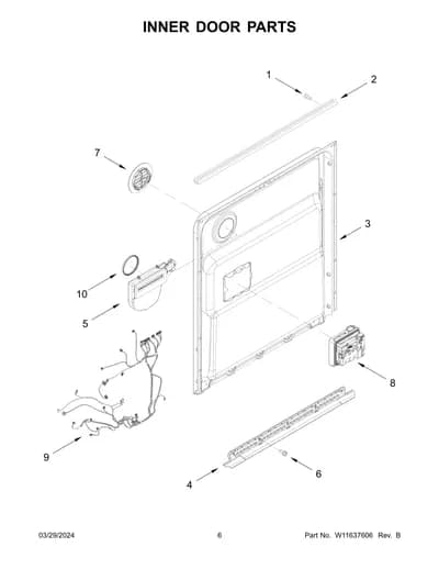 INNER DOOR PARTS