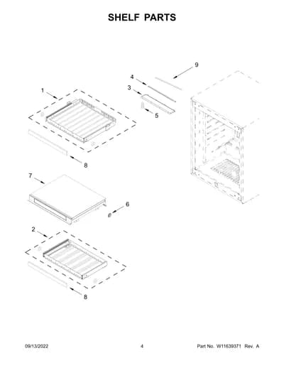 SHELF PARTS
