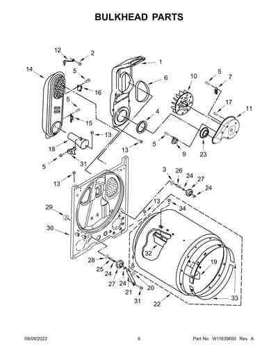 BULKHEAD PARTS