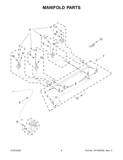 MANIFOLD PARTS