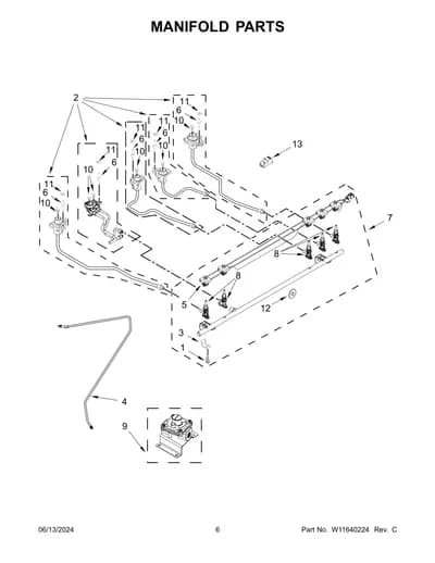MANIFOLD PARTS