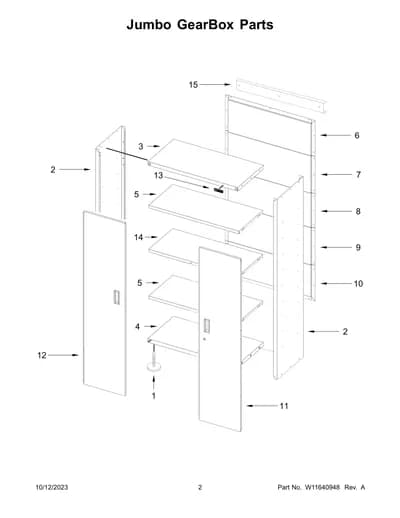 Jumbo GearBox Parts