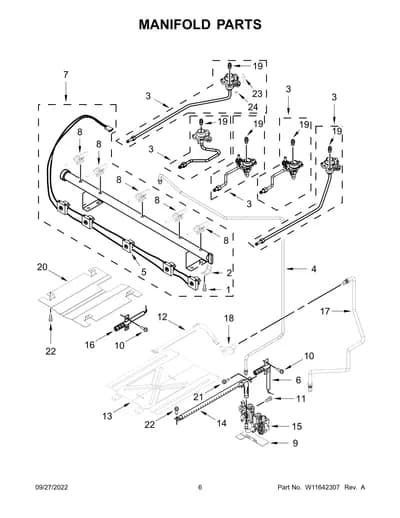 MANIFOLD PARTS