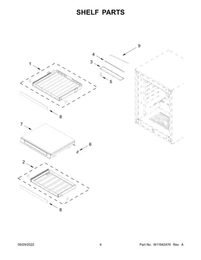 SHELF PARTS