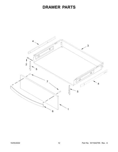 DRAWER PARTS
