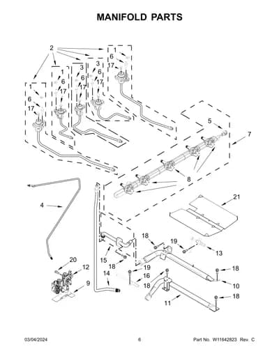 MANIFOLD PARTS