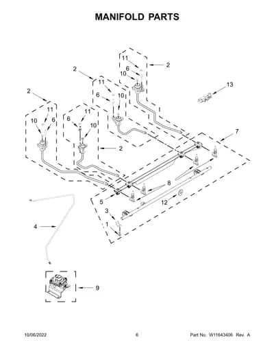 MANIFOLD PARTS