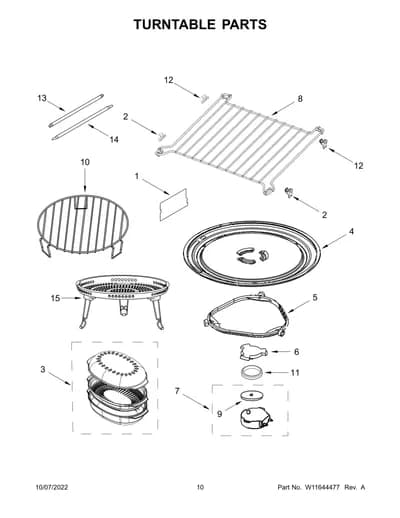 TURNTABLE PARTS
