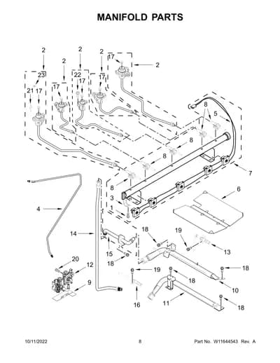 MANIFOLD PARTS