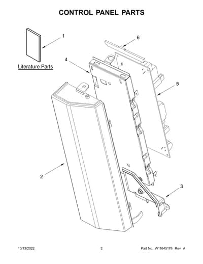 CONTROL PANEL PARTS