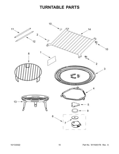 TURNTABLE PARTS