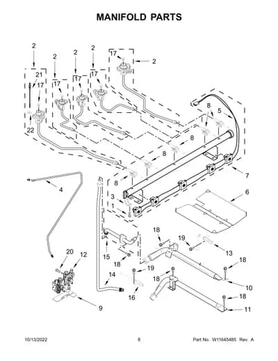 MANIFOLD PARTS