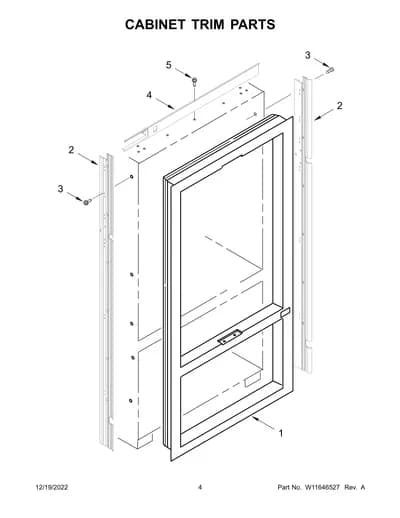 CABINET TRIM PARTS