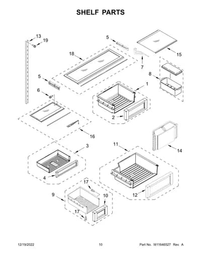 SHELF PARTS