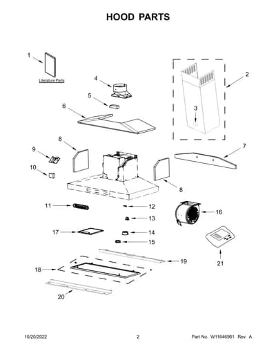 HOOD PARTS