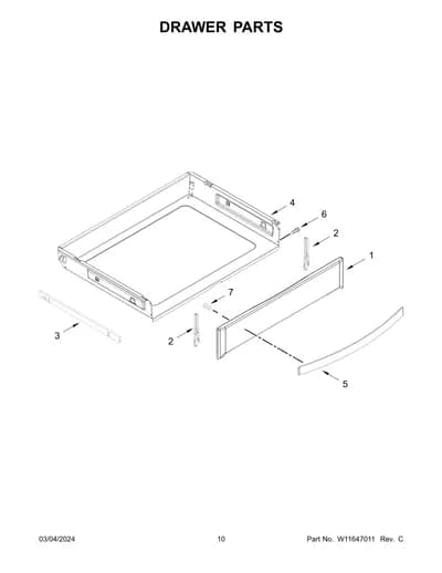 DRAWER PARTS