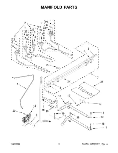 MANIFOLD PARTS