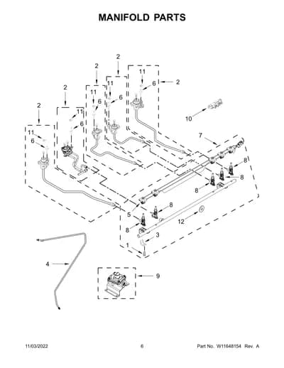 MANIFOLD PARTS
