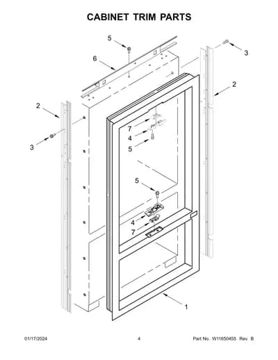 CABINET TRIM PARTS