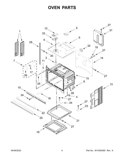 OVEN PARTS