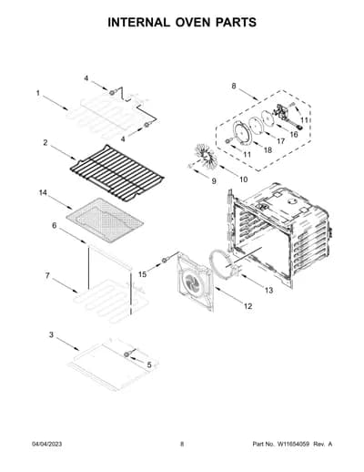 INTERNAL OVEN PARTS