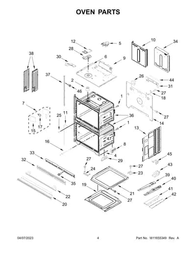 OVEN PARTS