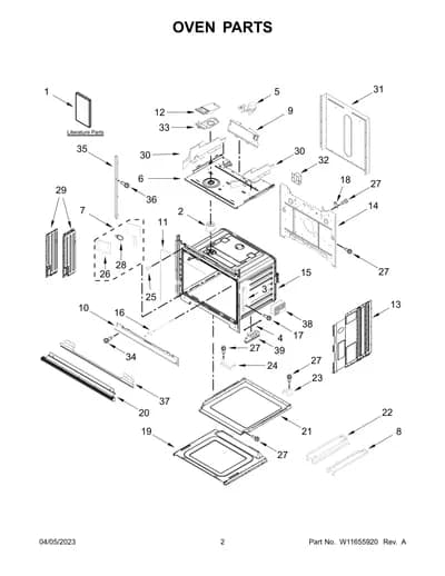 OVEN PARTS